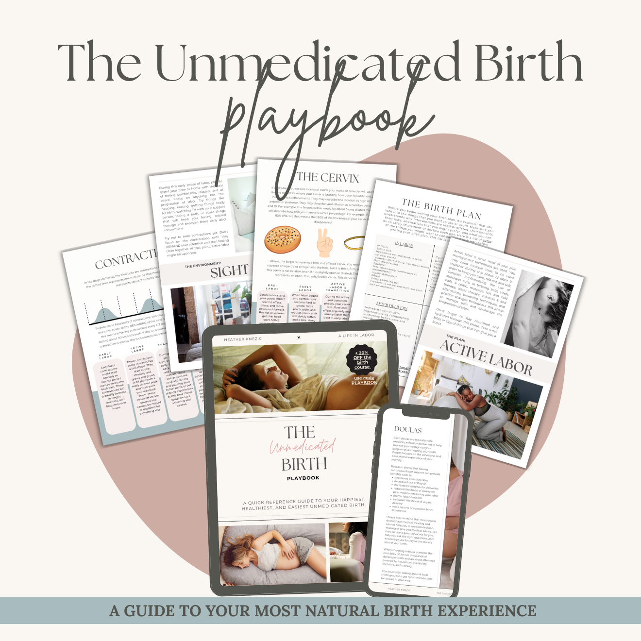 The Unmedicated Birth Playbook