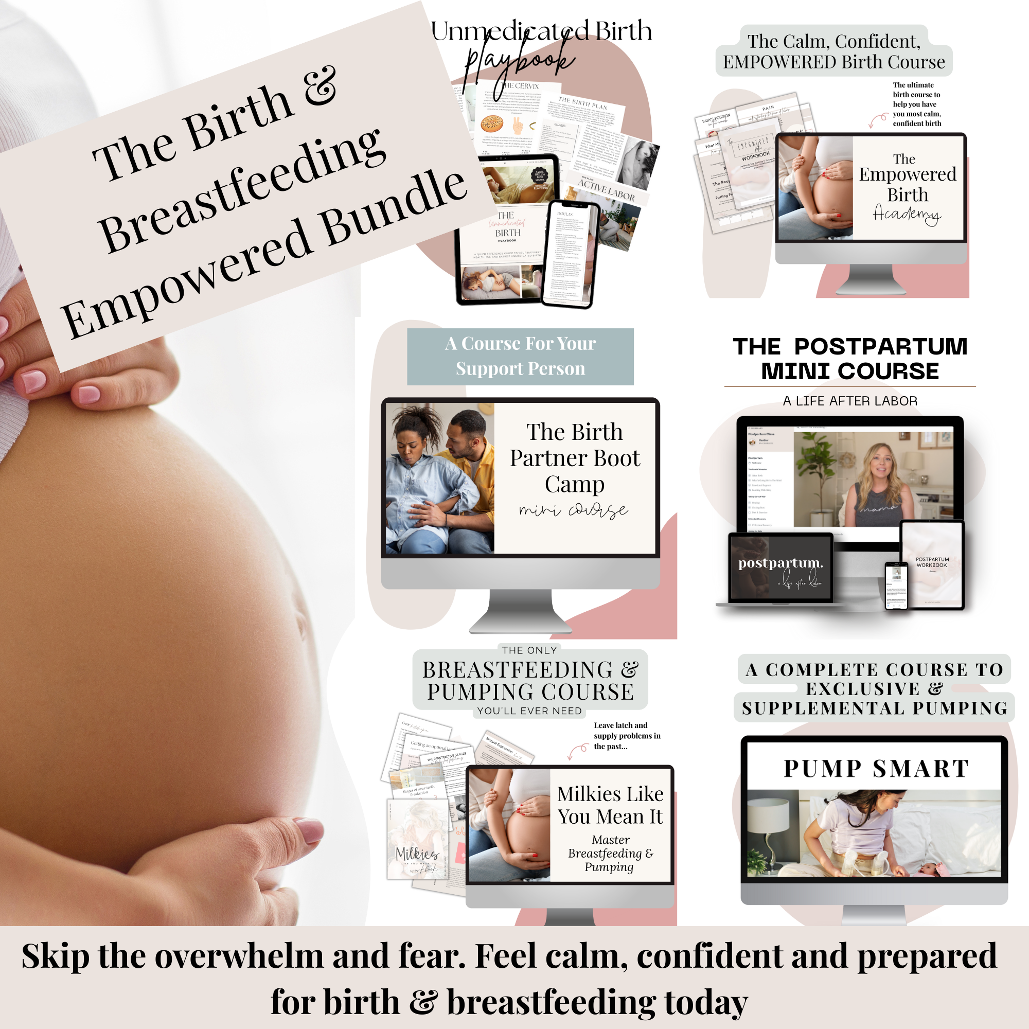 The Empowered Birth & Breastfeeding Bundle