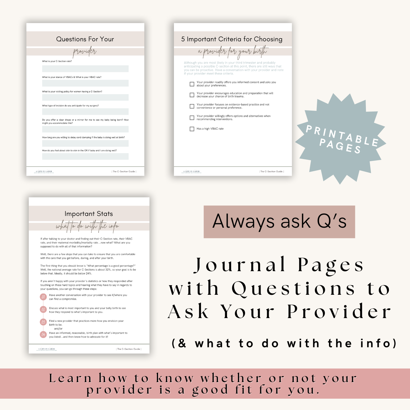 C-Section Guide