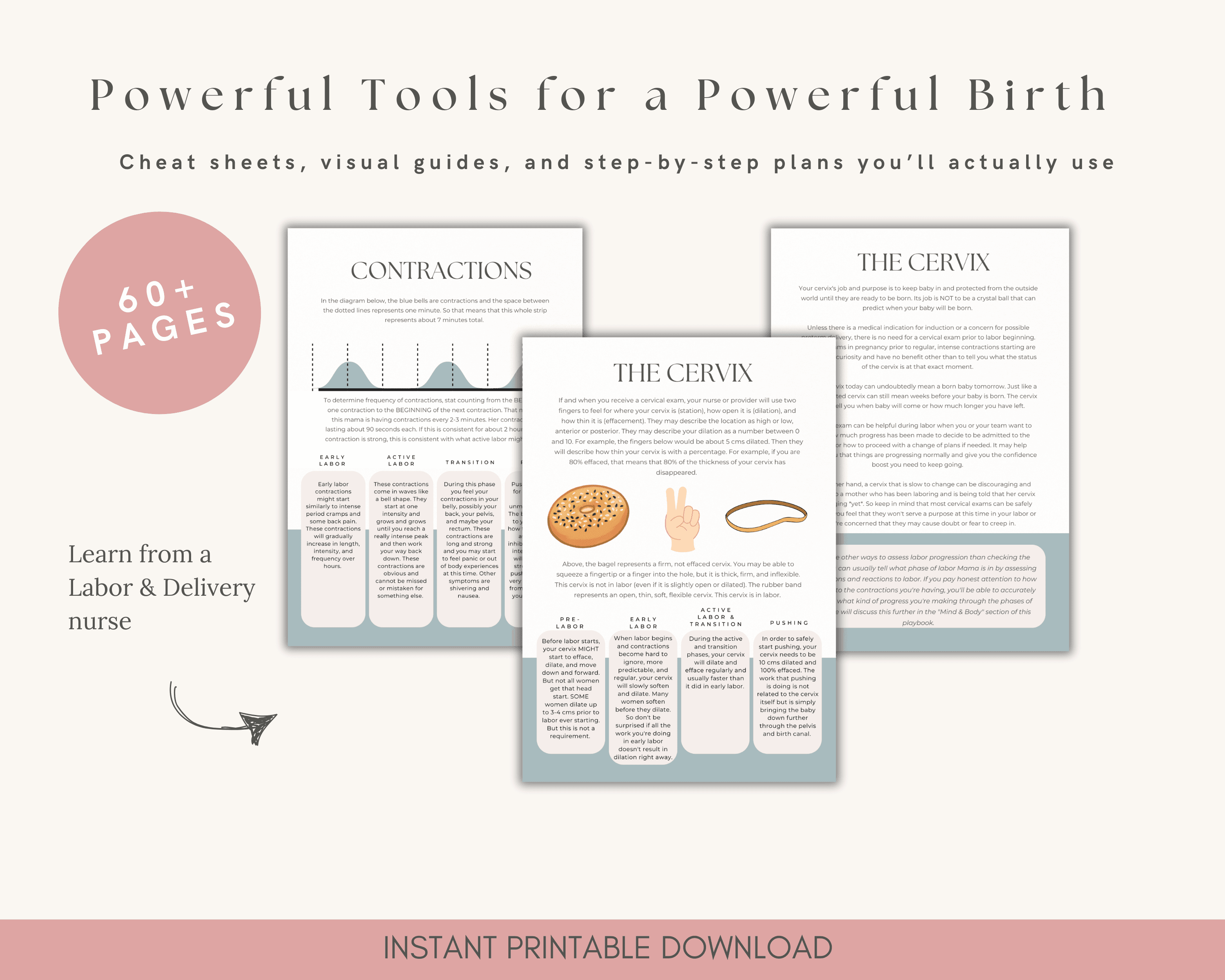 The Unmedicated Birth Playbook