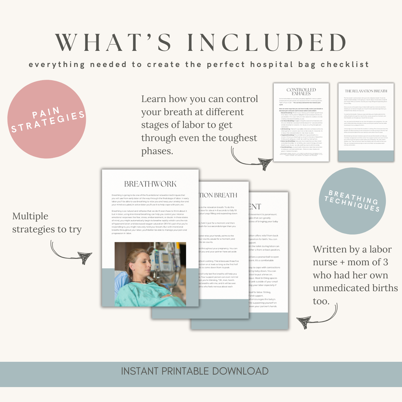 The Unmedicated Birth Playbook