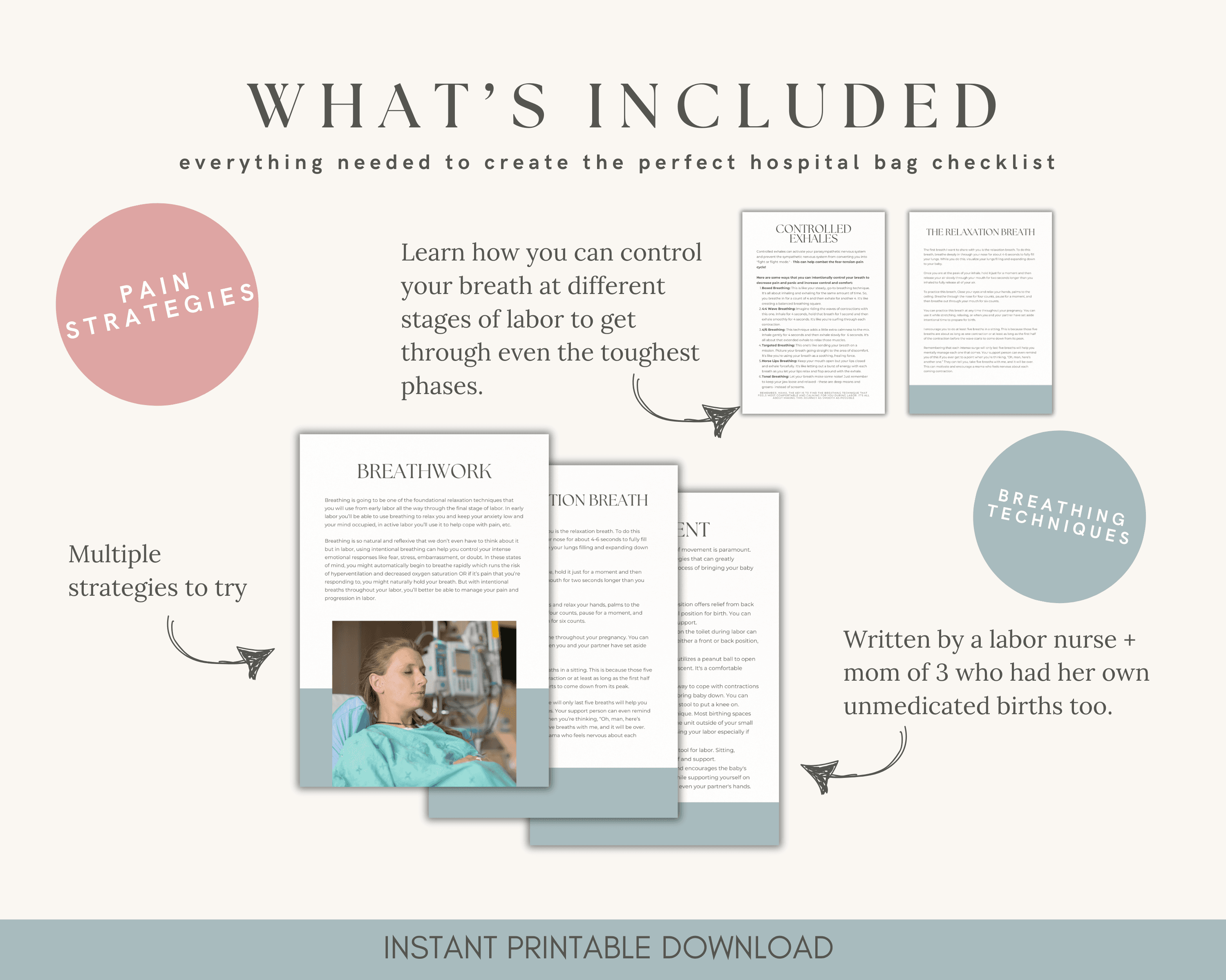 The Unmedicated Birth Playbook