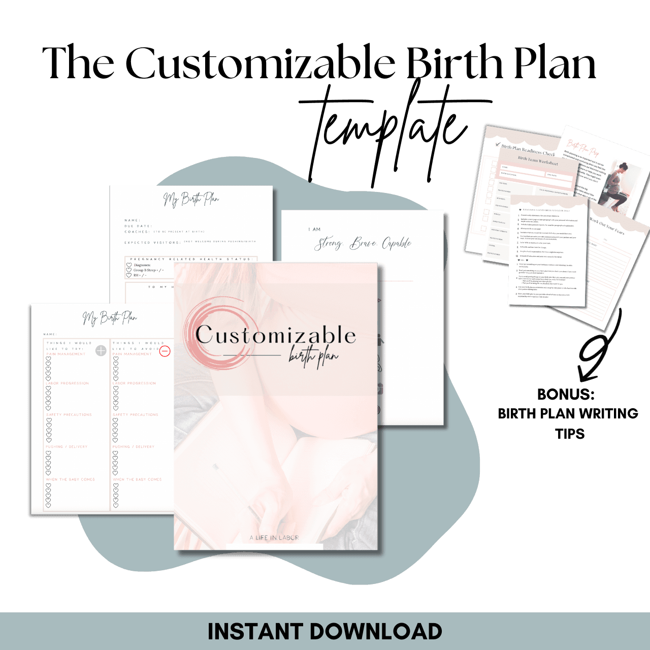 The Birth & Postpartum Bundle for Moms & Partners
