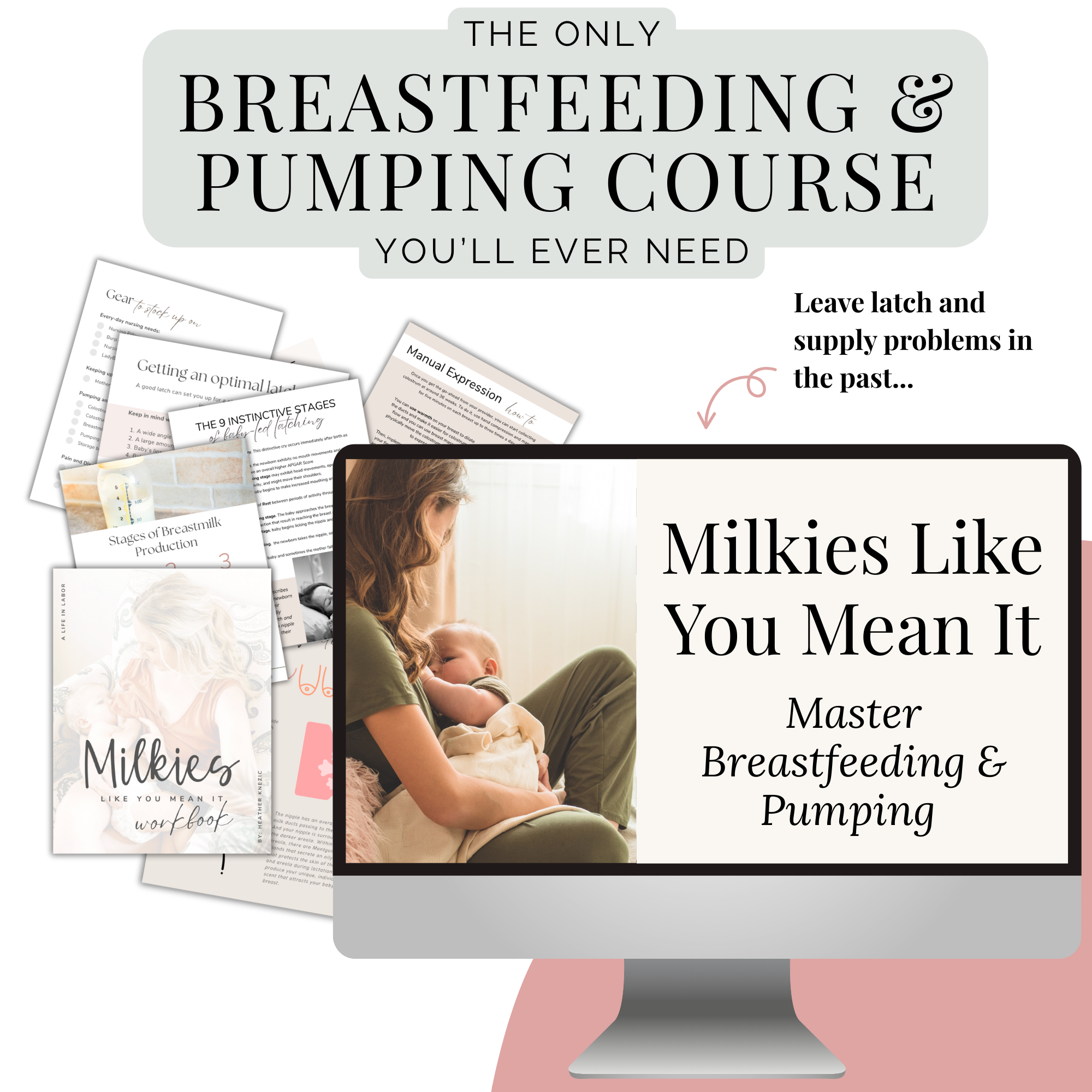 Milkies Like You Mean It: The Ultimate Breastfeeding & Pumping Course