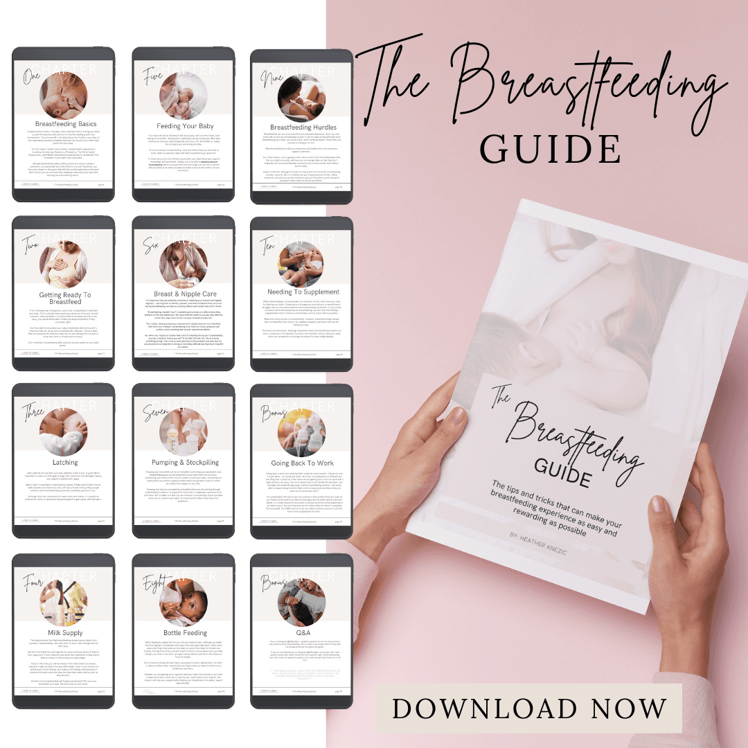 The Fourth Trimester Bundle includes the breastfeeding guide